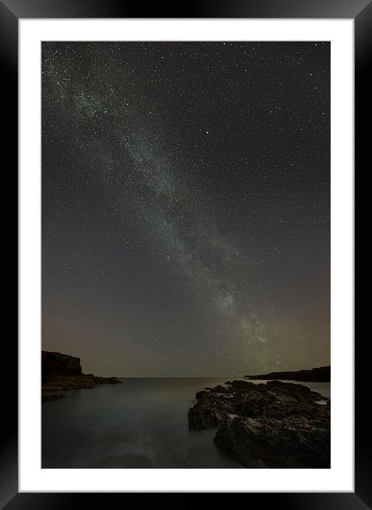 Milky Way Framed Mounted Print by Natures' Canvas: Wall Art  & Prints by Andy Astbury