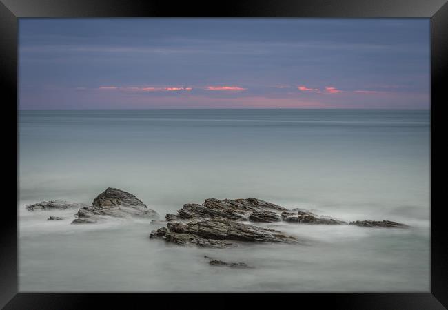 Twilight Seascape Framed Print by Natures' Canvas: Wall Art  & Prints by Andy Astbury