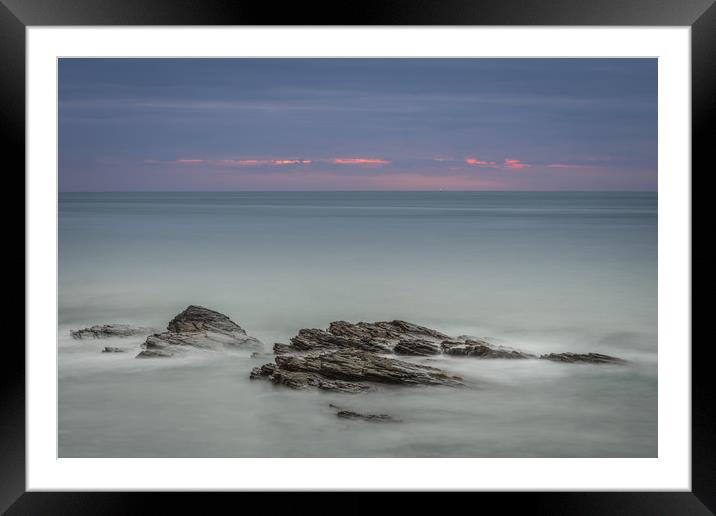 Twilight Seascape Framed Mounted Print by Natures' Canvas: Wall Art  & Prints by Andy Astbury