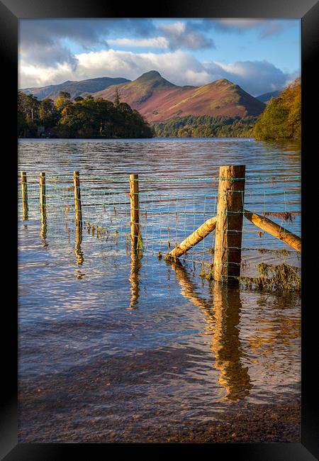 Derwent Water Framed Print by David Tyrer