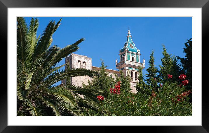 Valldemossa Framed Mounted Print by David Tyrer