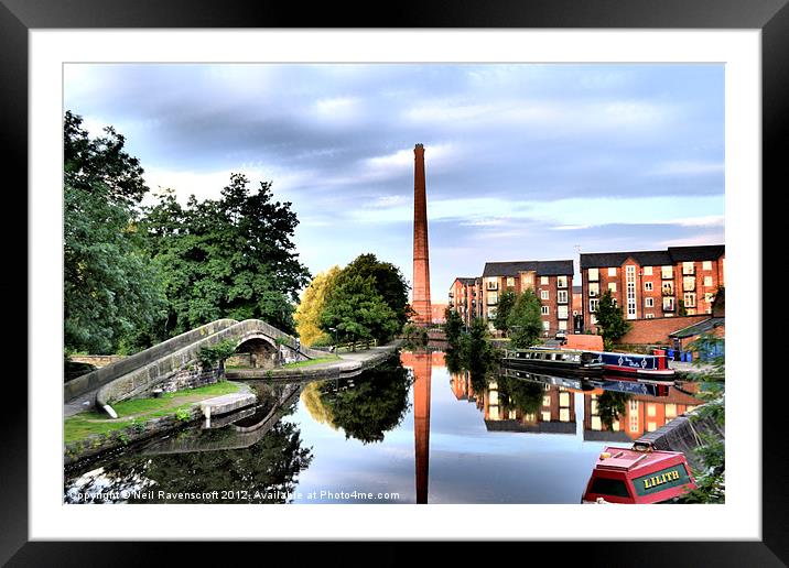 Potland Basin Framed Mounted Print by Neil Ravenscroft