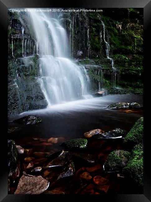   Middle black clough Framed Print by Neil Ravenscroft