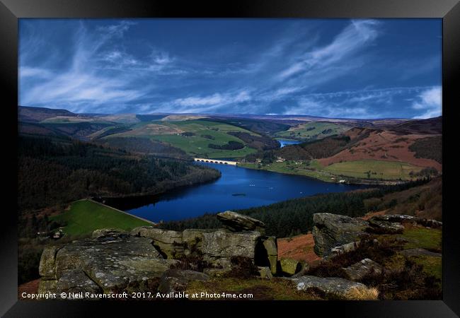 Bamford edge Framed Print by Neil Ravenscroft