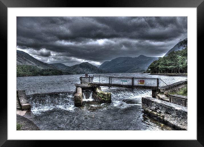 Crummock Water Framed Mounted Print by Gavin Wilson