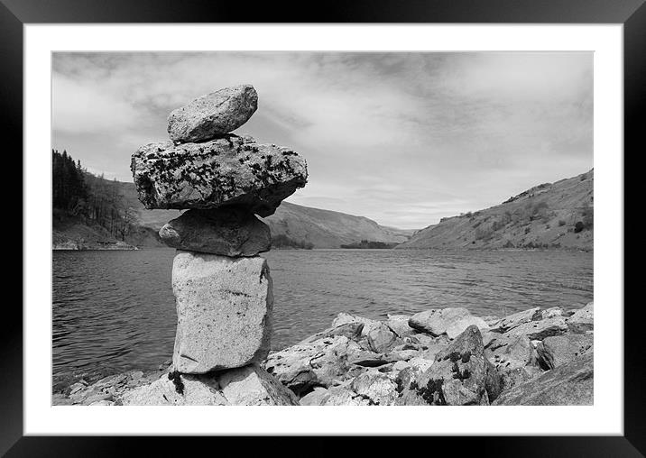 Haweswater stone Framed Mounted Print by Gavin Wilson