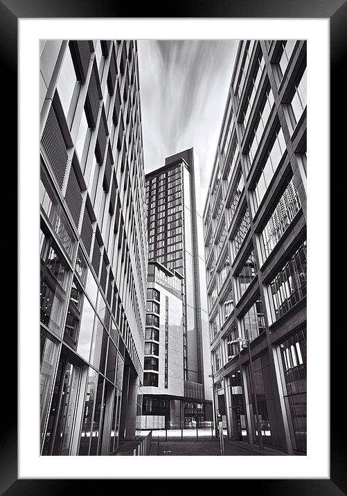 St. Pauls Tower Sheffield Framed Mounted Print by David Yeaman