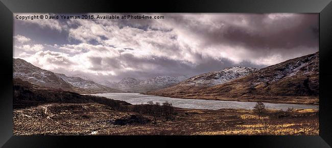 Loch Katrine Framed Print by David Yeaman