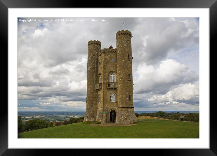 Broadway Tower,Worcecestershire, UK Framed Mounted Print by Pauline Tims