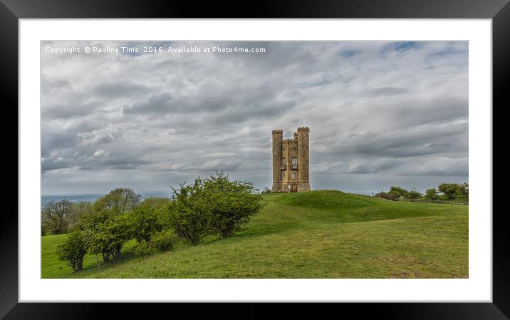 Broadway Tower, Worcestershire, UK Framed Mounted Print by Pauline Tims
