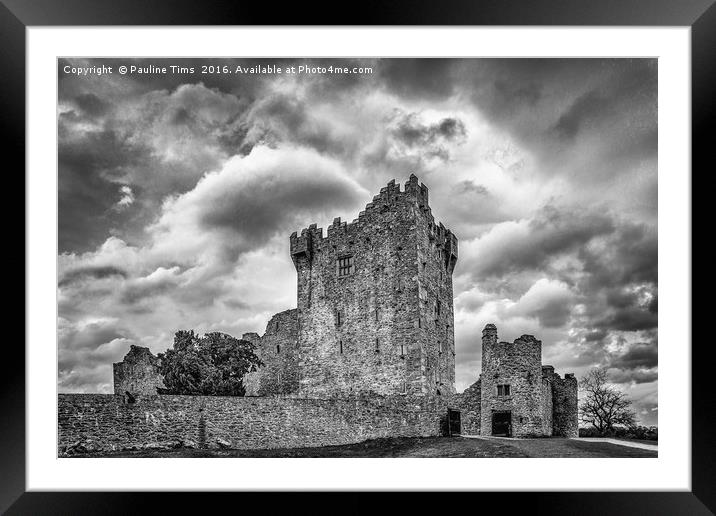 Ross Castle, Co. Kerry, Ireland Framed Mounted Print by Pauline Tims