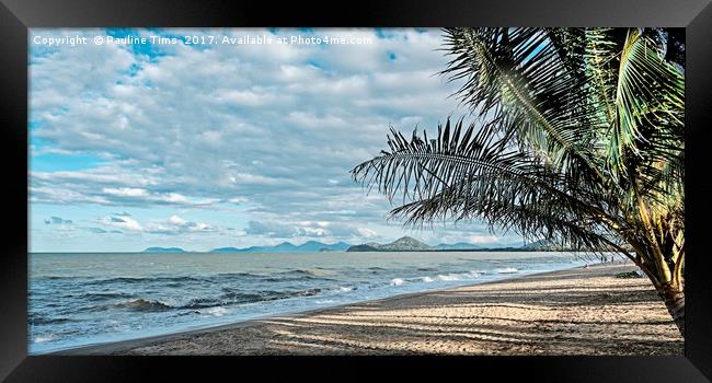 Palm Cove, Queensland, Australia Framed Print by Pauline Tims