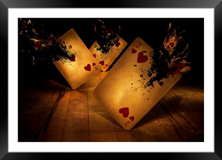 Breaking Hearts Framed Mounted Print by Jordan Browning Photo