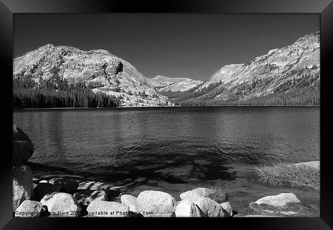 Tenaya Lake, Yosemite Framed Print by Tom Hard