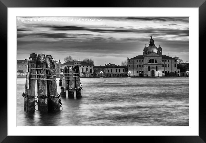 Venice Waters Framed Mounted Print by Tom Hard