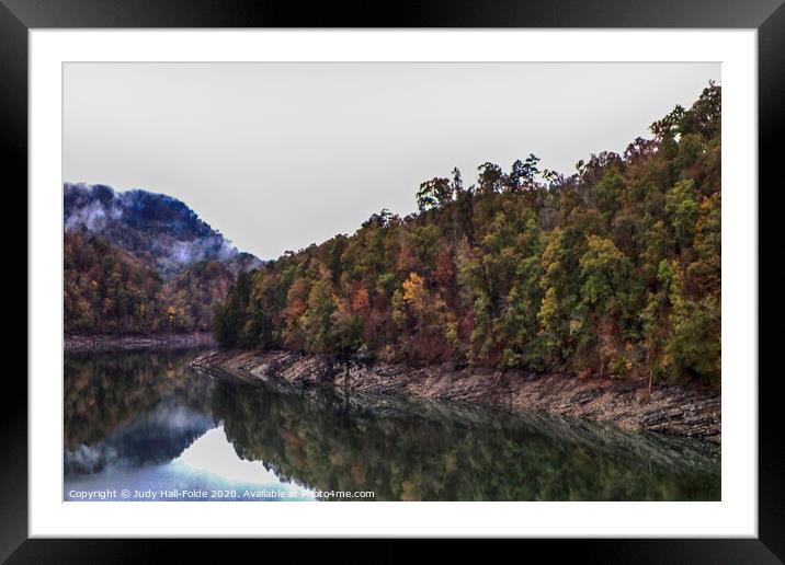 Cherokee Autumn Framed Mounted Print by Judy Hall-Folde