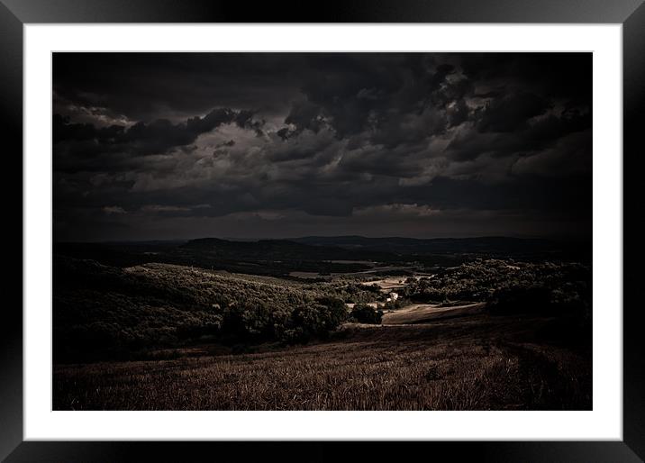 Summer Storm Framed Mounted Print by Sean Needham