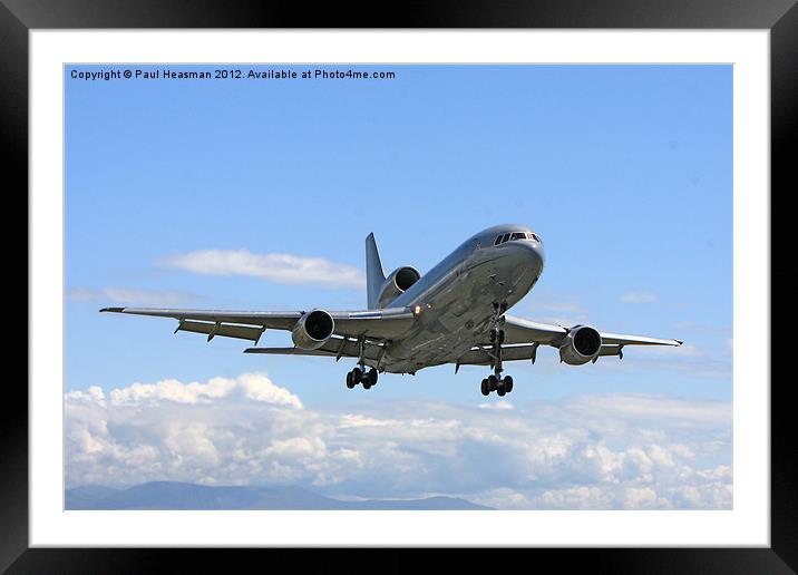 Tristar Military Airlift Framed Mounted Print by P H