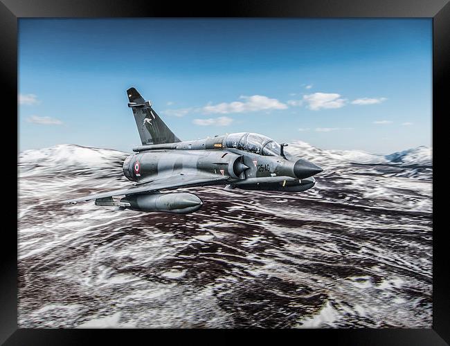 Dassault Mirage 2000N Framed Print by P H