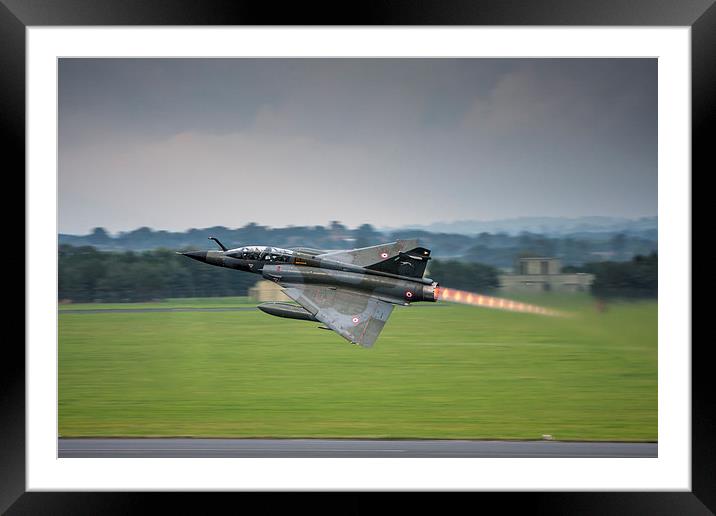 Mirage 2000N Ex Capable Eagle Framed Mounted Print by P H