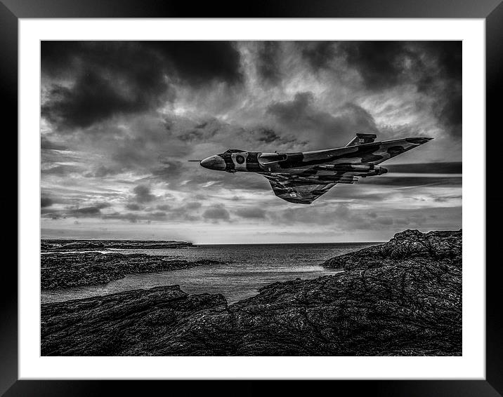 Vulcan Low and Fast Framed Mounted Print by P H