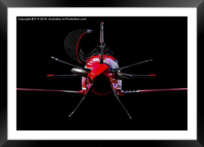  Pilatus PC-21 Framed Mounted Print by P H
