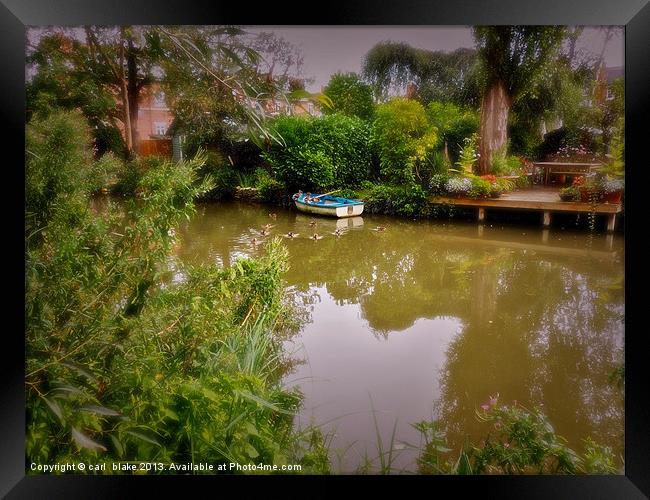 a secret place Framed Print by carl blake