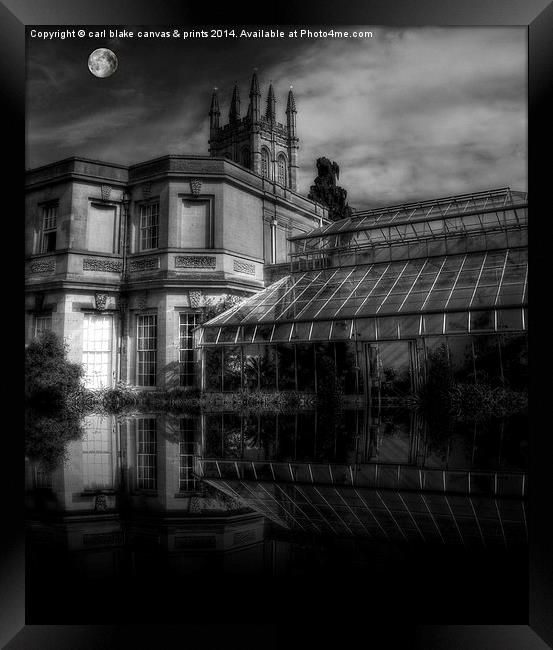  dark reflection Framed Print by carl blake