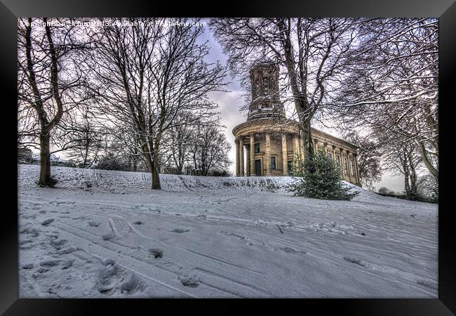 United Reformed Church, Saltaire Framed Print by nick hirst