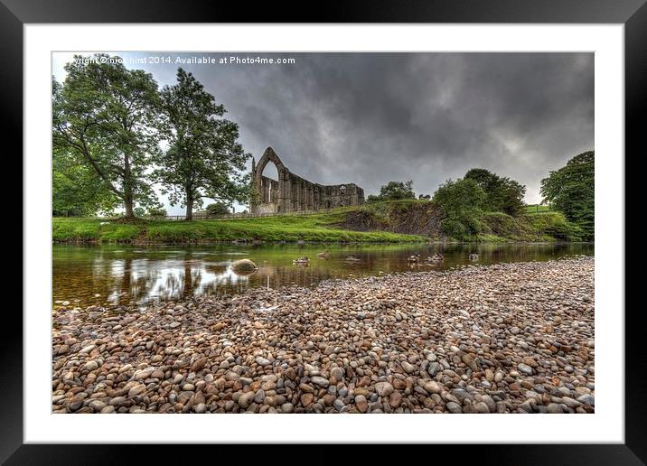 Bolton Abbey Framed Mounted Print by nick hirst