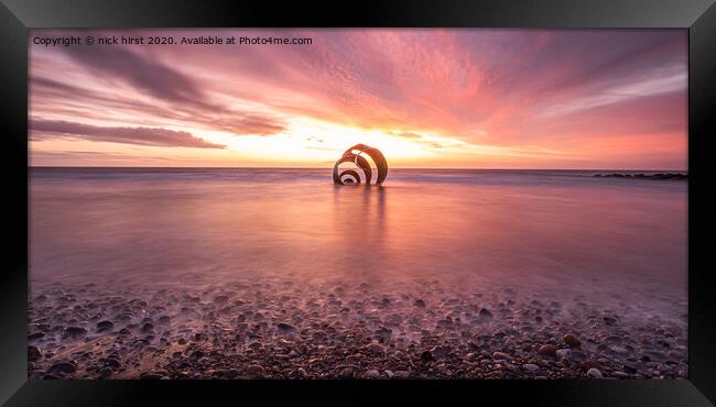 Mary's Shell Framed Print by nick hirst