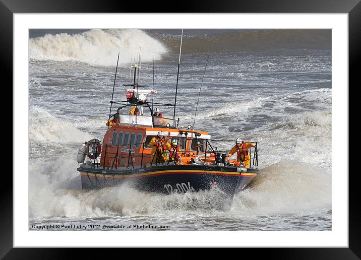 Lifeboat, Mersey Class ALB Framed Mounted Print by Digitalshot Photography