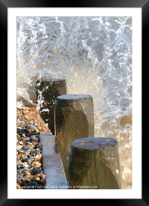 Power of the Sea Framed Mounted Print by Digitalshot Photography