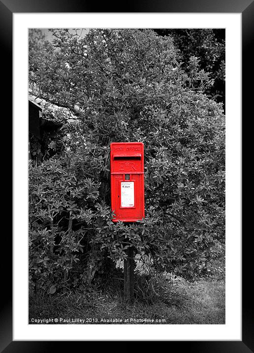Little red box Framed Mounted Print by Digitalshot Photography