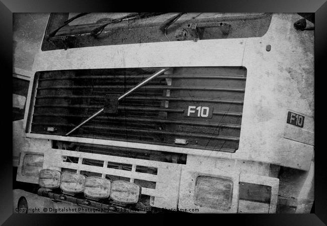 Volvo F10 Intercooler - A modern classic.  Framed Print by Digitalshot Photography