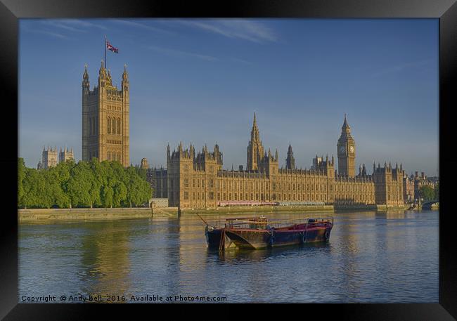 Palace of Westminster Framed Print by Andy Bell