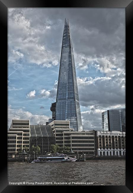 Shard & Hays Galleria London Framed Print by Philip Pound