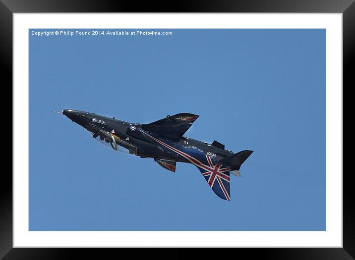  RAF Hawk T Mk 1 Jet XX307 Framed Mounted Print by Philip Pound