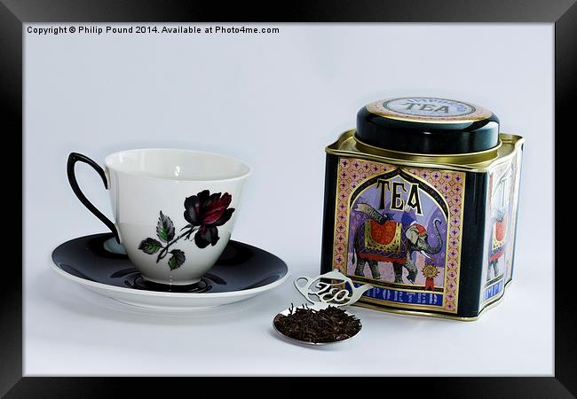 Tea for One? Framed Print by Philip Pound