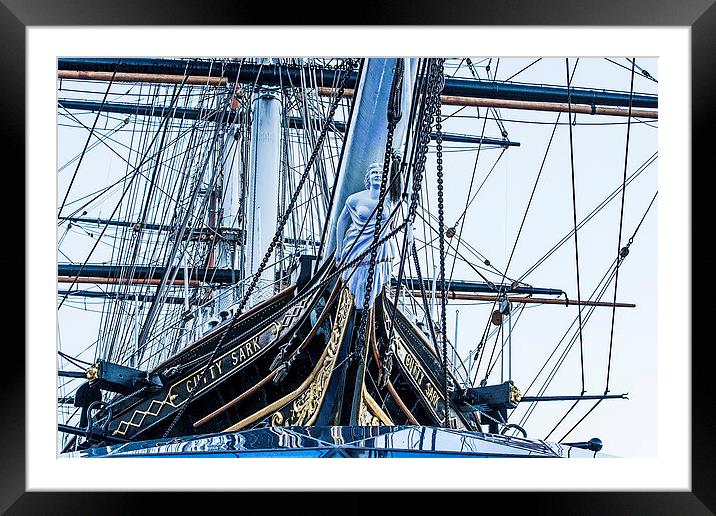  The Cutty Sark at Greenwich Framed Mounted Print by Philip Pound