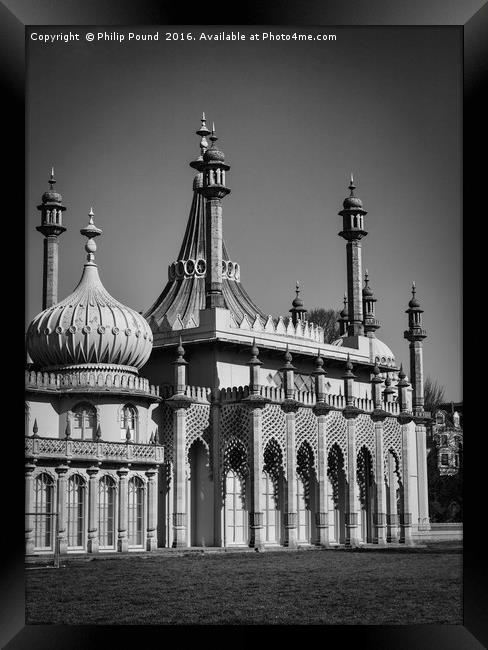 The Royal Pavilion Dome Brighton Sussex Framed Print by Philip Pound