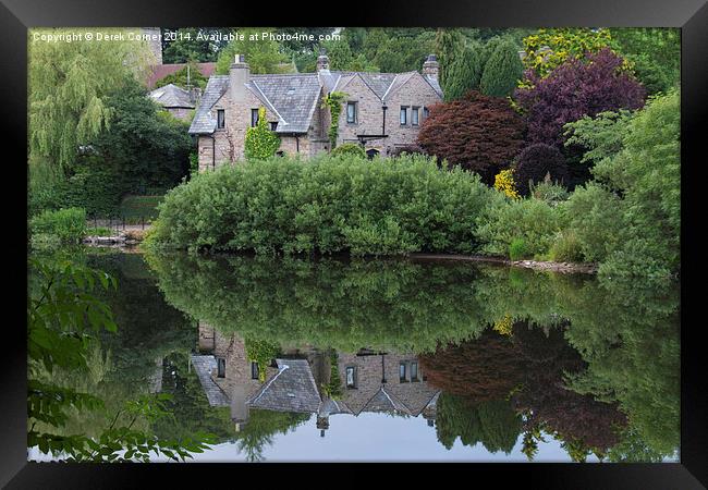 Reflections Framed Print by Derek Corner