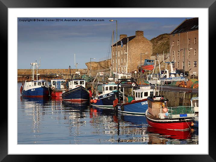  Safely home Framed Mounted Print by Derek Corner