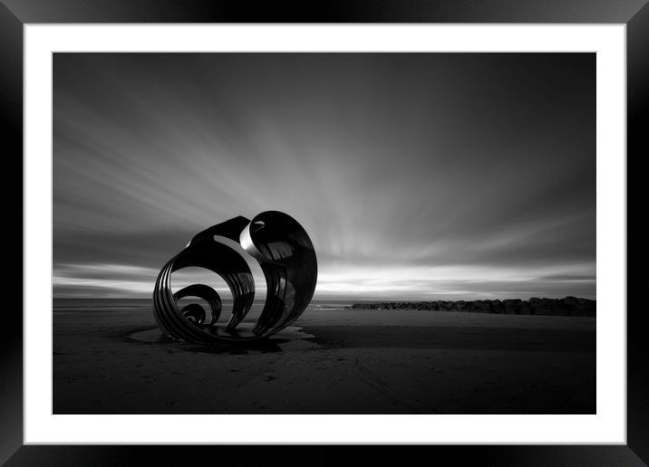 Marys Shell Framed Mounted Print by mark leader