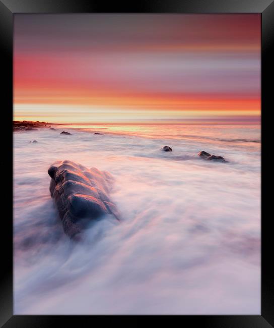 Pastel Dawn Framed Print by mark leader