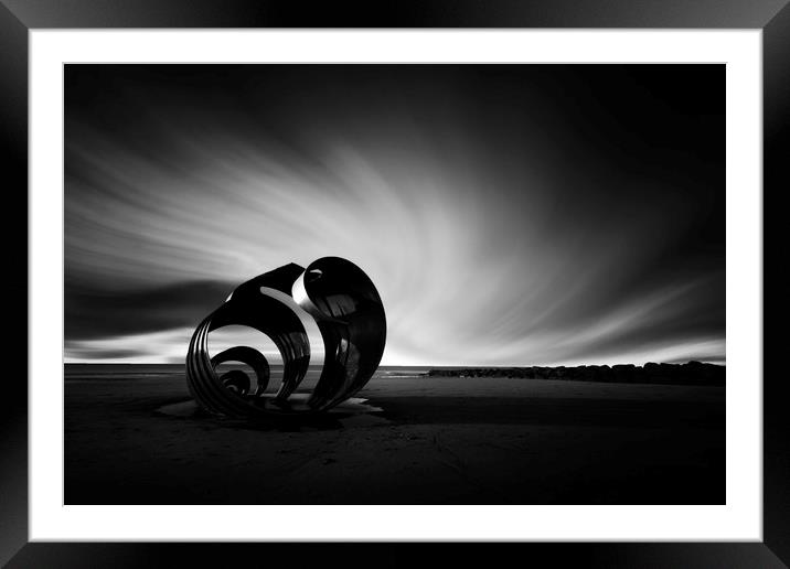 Twisted Framed Mounted Print by mark leader