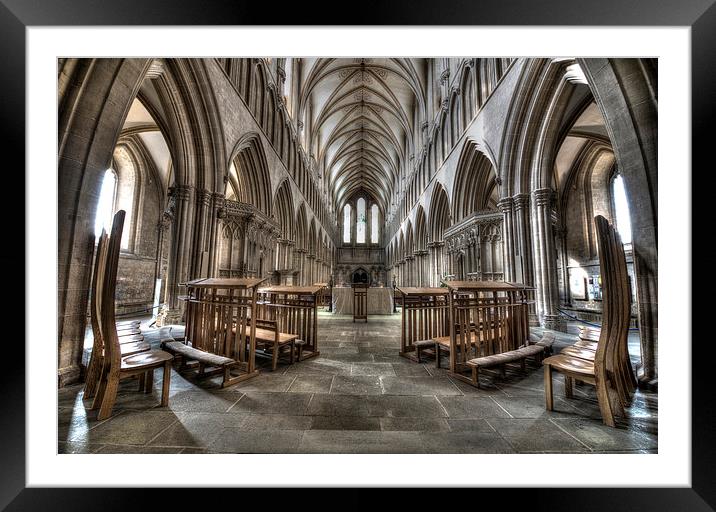  The Cathedral Framed Mounted Print by mike Davies