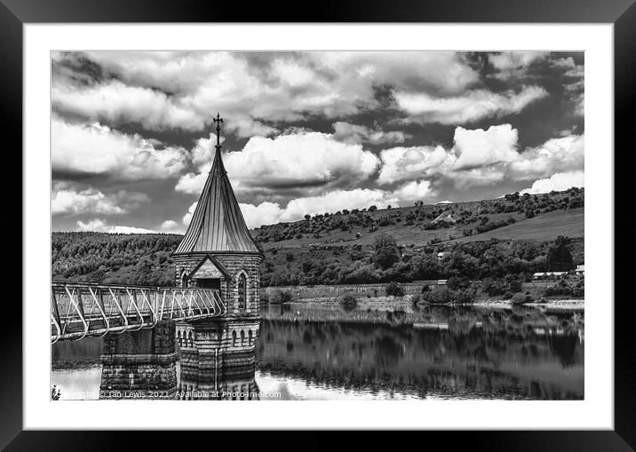  At Pontsticill Reservoir  Framed Mounted Print by Ian Lewis