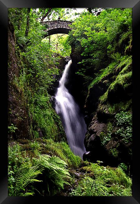 Aira Force, Cumbria Framed Print by Ian Lewis