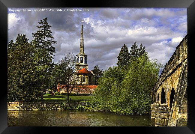  St Peters Church Wallingford Framed Print by Ian Lewis